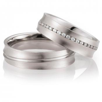 Exclusive Trauringe von Breuning DR 026610 / HR 026620