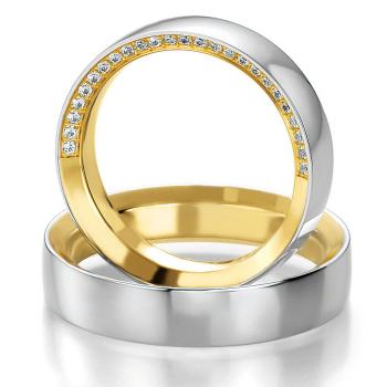 Exclusive Trauringe von Breuning DR 052210 / HR 052220