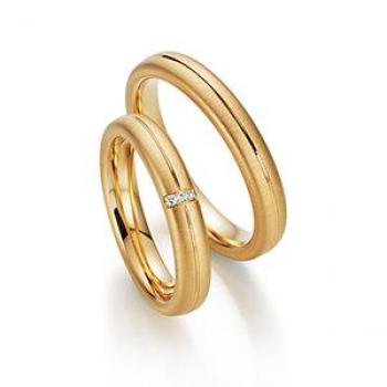 Trauringe Rosegold von Fischer 38 07486-040