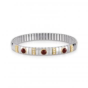 Nomination  Armbänder N.Y.   ACHAT ROT 042452/004