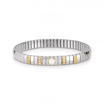 Nomination  Armbänder N.Y.   Weisse Perle 042450/013