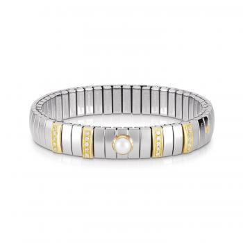 Nomination  Armbänder N.Y.   Weisse Perle 042475/013