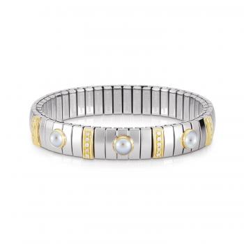 Nomination  Armbänder N.Y.   PERLE GRAU 042476/014