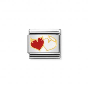 Nomination  COMPOSABLE CLASSIC   Herzen mit Engel und Teufel 030253/27