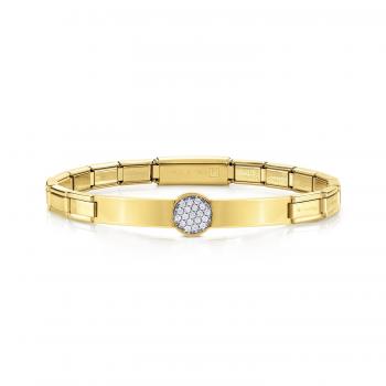 Nomination  TRENDSETTER Armband   Gelbes Gold und Weiss 021121/021