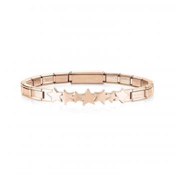 Nomination  TRENDSETTER Armband   Sterne Roségold 021111/006