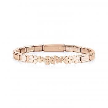 Nomination  TRENDSETTER Armband   Kleeblatt Roségold 021111/008