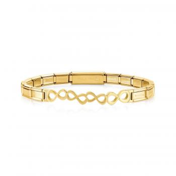 Nomination  TRENDSETTER Armband   Unendlich-Zeichen Gelbgold 021111/009