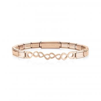 Nomination  TRENDSETTER Armband   Unendlich-Zeichen Roségold 021111/010