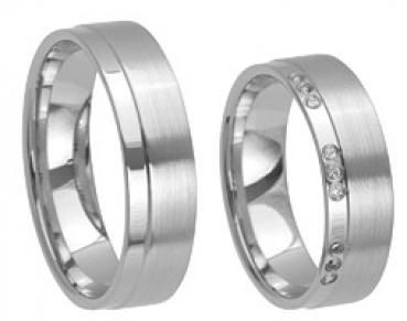 Trauringe Weissgold von Kühnel 517361