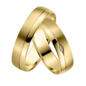 Rauschmayer Trauringe Gelbgold 21-03661 + 20-03661