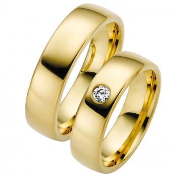 Rauschmayer Trauringe Gelbgold 11-81620 + 10-81620