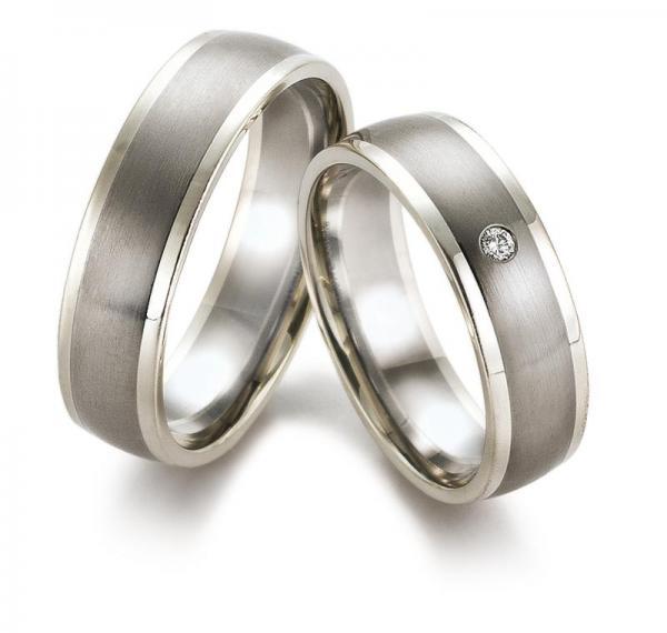 Trauringe Palladium von Gerstner 4/28349/6 + 28349/6