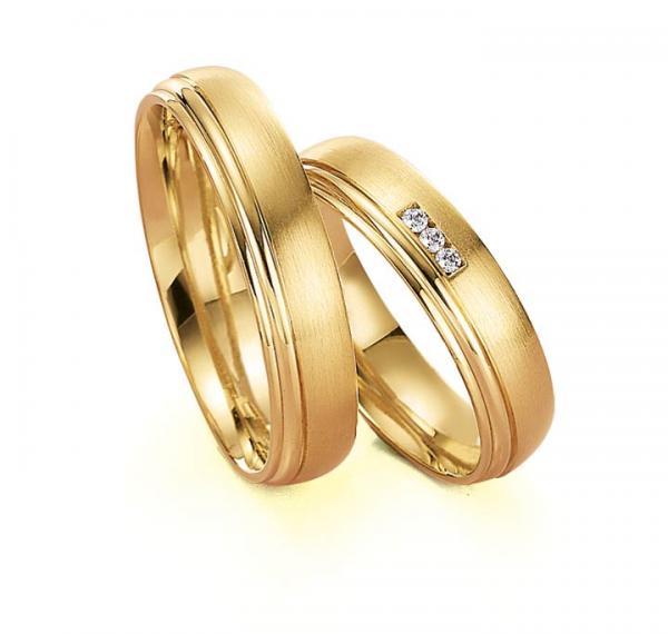 Gettmann Trauringe Gelbgold 6069,50 + 6069,50