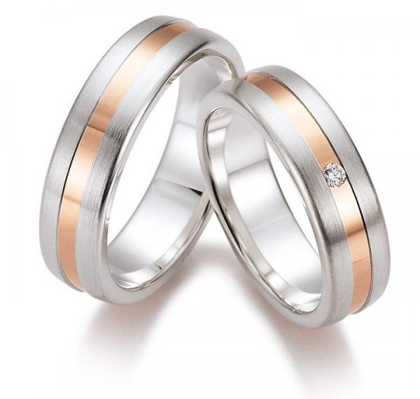 Trauringe Silber von Gettmann 8311,60 + 8311,60b