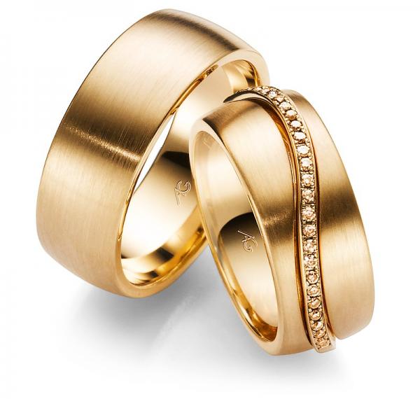 Trauringe Rosegold von Gerstner 28559/4.7