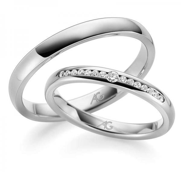 Trauringe Platin von Gerstner 28706/3