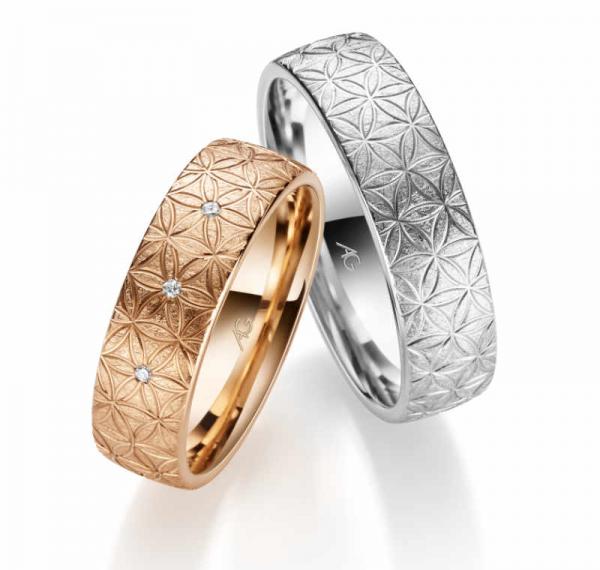 Exclusive Trauringe von Gerstner 31126/6 + 4/31126/6