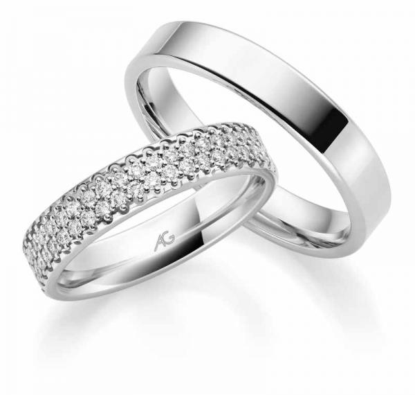 Exclusive Trauringe von Gerstner Trauringe 4/28974/4.5