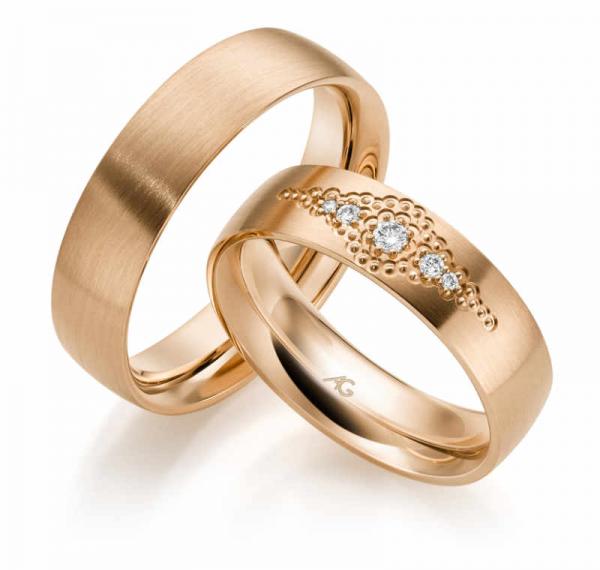 Exclusive Trauringe von Gerstner 28971/6 + 4/28971/6