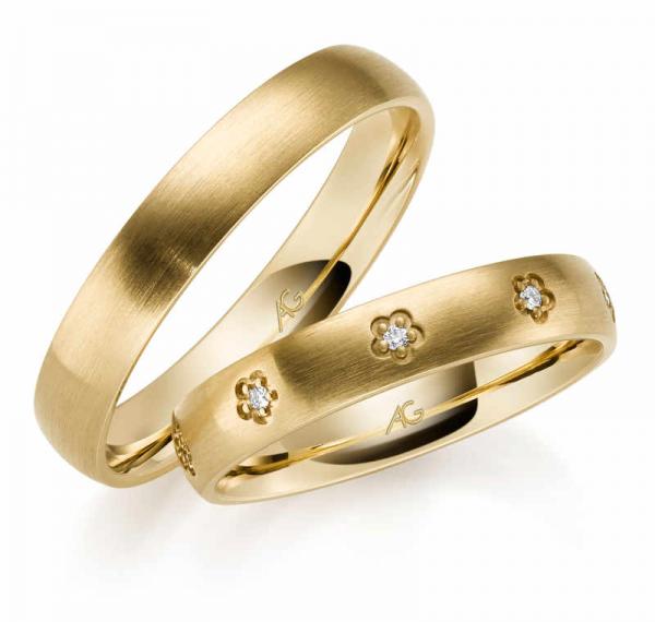 Exclusive Trauringe von Gerstner 31116/4 + 4/31116/4