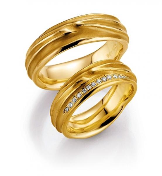 Trauringe Gelbgold von Ruesch 02/22330-073