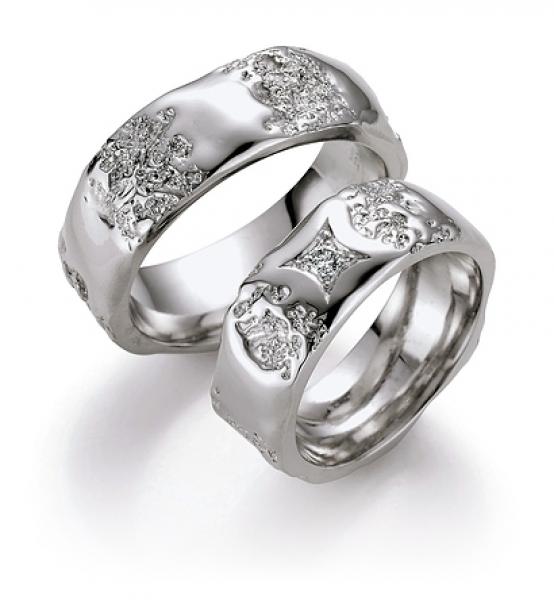 Trauringe Weissgold von Ruesch 02/23261-068