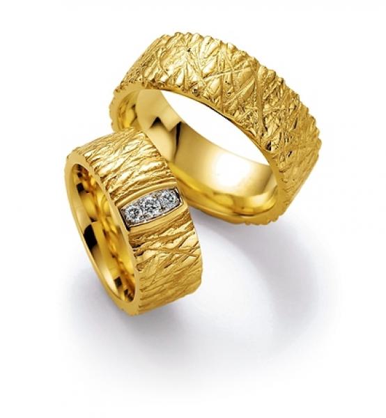 Trauringe Gelbgold von Ruesch 02/23270-068