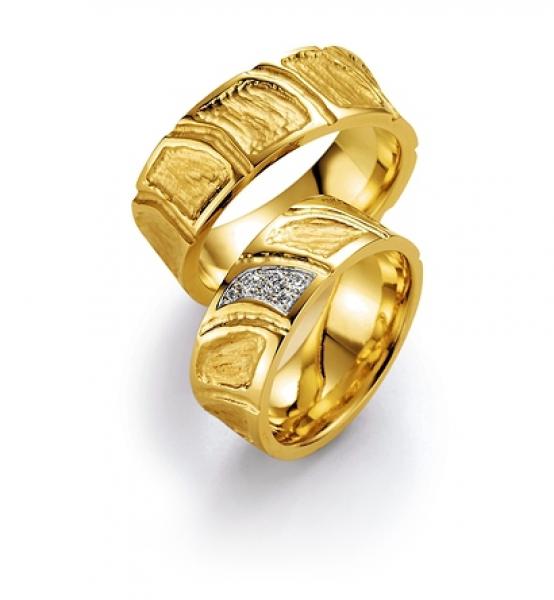Trauringe Gelbgold von Ruesch 02/23300-070