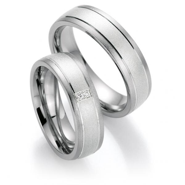 Partnerringe Edelstahl Gold/Keramik von Bayer 60 05021 /060