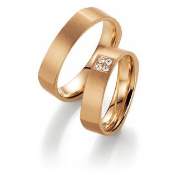 Trauringe Rosegold von Fischer 06 07178/050