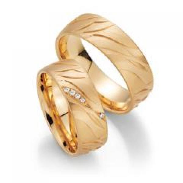 Trauringe Rosegold von Fischer 06 07337/070