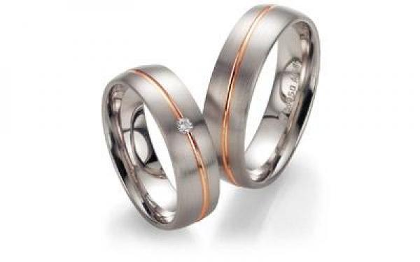 Trauringe Palladium von Fischer 20 10125/060