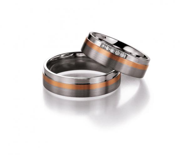 Trauringe Palladium von Fischer 20 10134/060