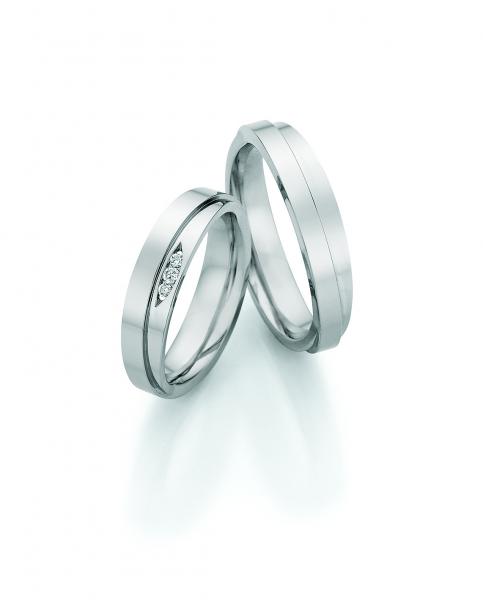 Nowotny-Collection Ruesch Partnerringe Edelstahl 88/23110-049 + 88/23120-049