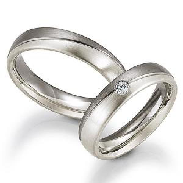 Trauringe Palladium von Gerstner 28204/5 + 4/28204/5