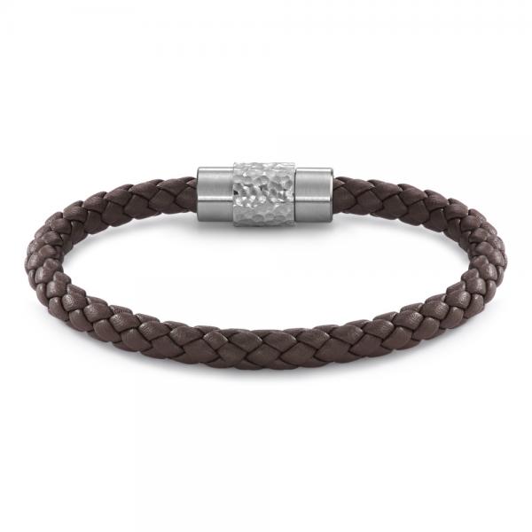 TeNo Armband DyKoN geflochtenes Leder mit Sicherheitsverschluss  305421