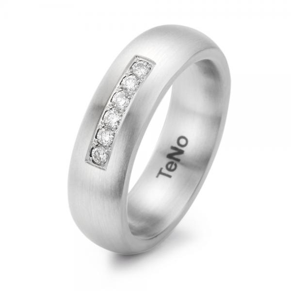 TeNo Ring Verlobungsring Edelstahl LuVa  069.06P02