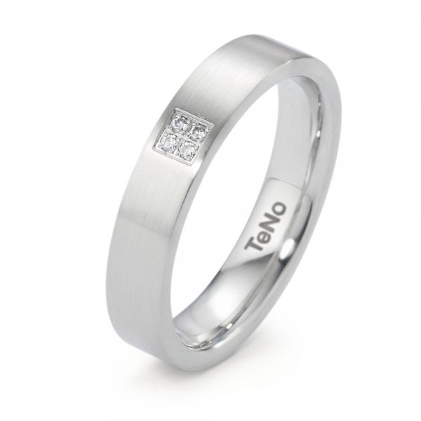 TeNo Ring Edelstahl AdiT Brillant  306605
