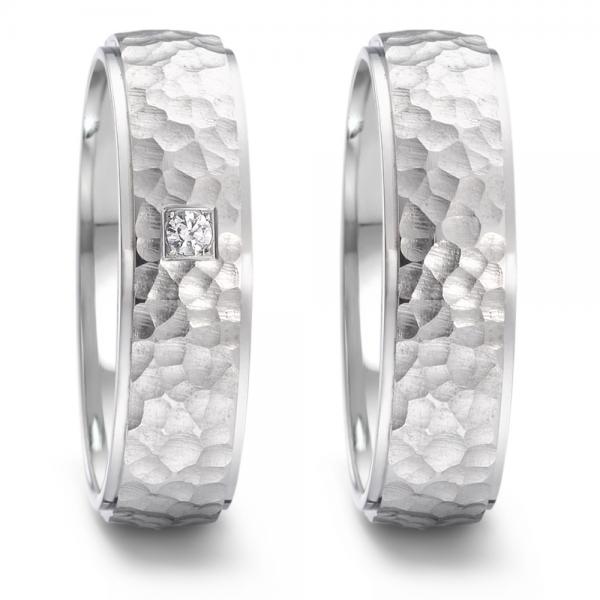 Partnerringe Edelstahl von TeNo  306705 + 306699