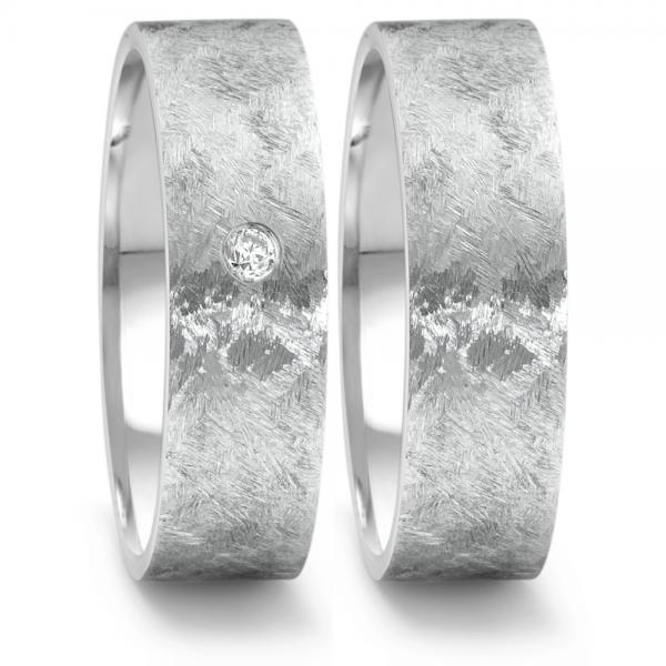 Partnerringe Edelstahl von TeNo  569.2217 + 569.2200