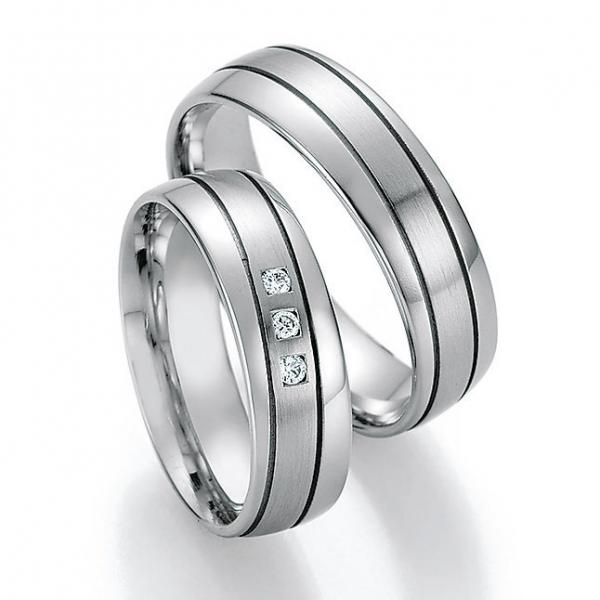 Trauringe Weissgold von Ruesch 66/33070-060