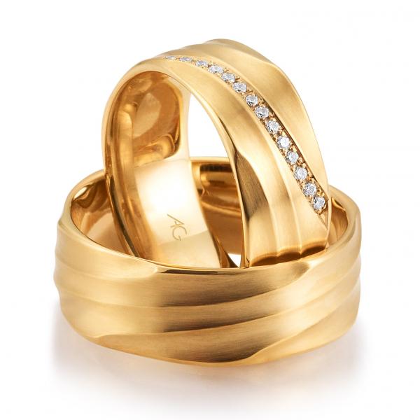 Trauringe Rosegold von Gerstner 4/28478/8