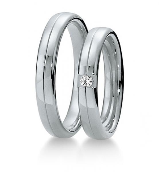 Trauringe Gelbgold von Breuning 48 040250 / 48 040260