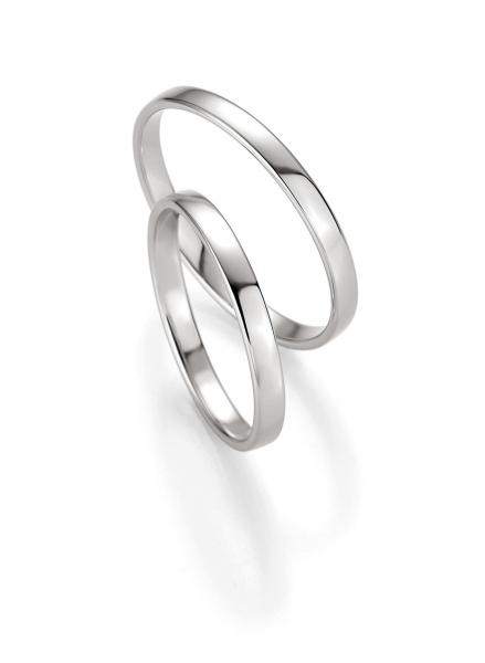 Trauringe Weissgold von Breuning 48/04410+ 48/14410