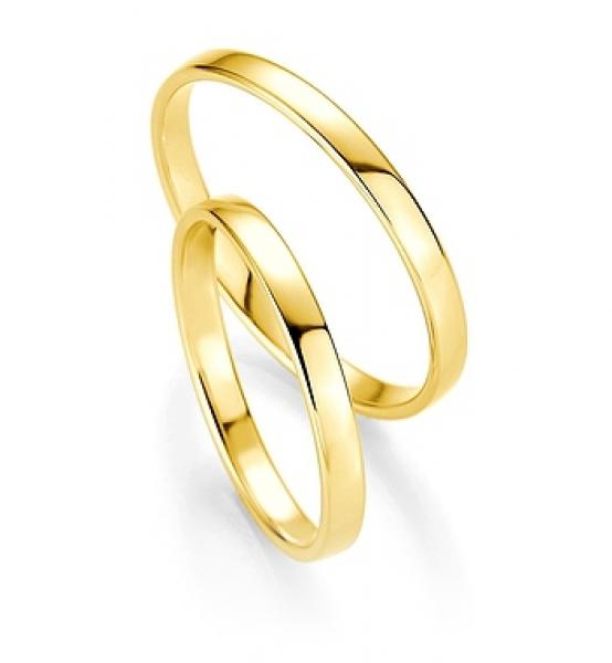 Trauringe Weissgold von Breuning 48/04410+ 48/14410
