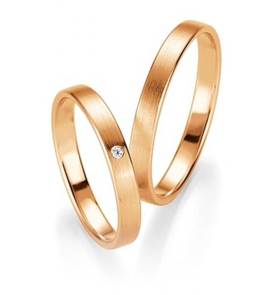 Trauringe Weissgold von Breuning 48/04411+ 48/14411