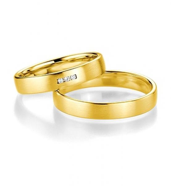 Trauringe Weissgold von Breuning 48/04413+ 48/14413