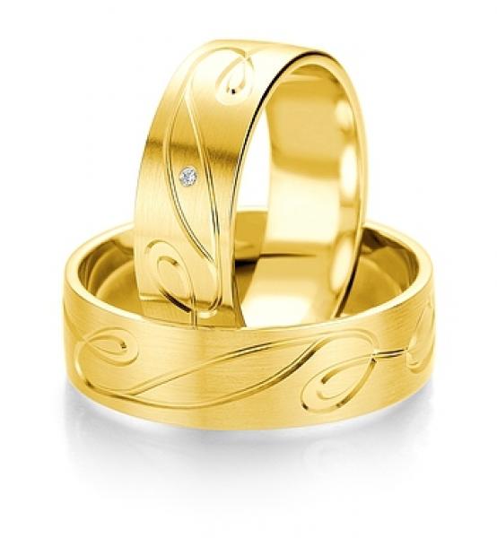 Trauringe Weissgold von Breuning 2