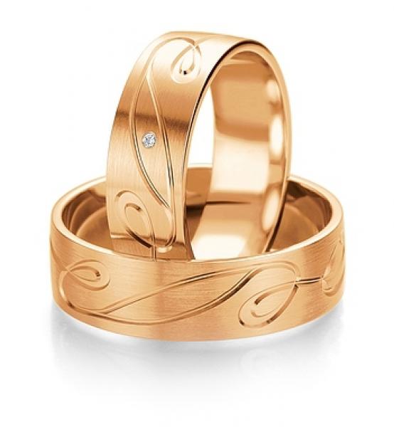 Trauringe Weissgold von Breuning 2